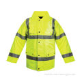 Hi Visibility Traffic Jacket/Reflective strips safety wear